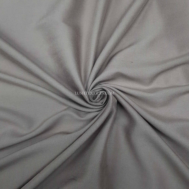 Plain 100% Viscose Dress Fabric, Taupe