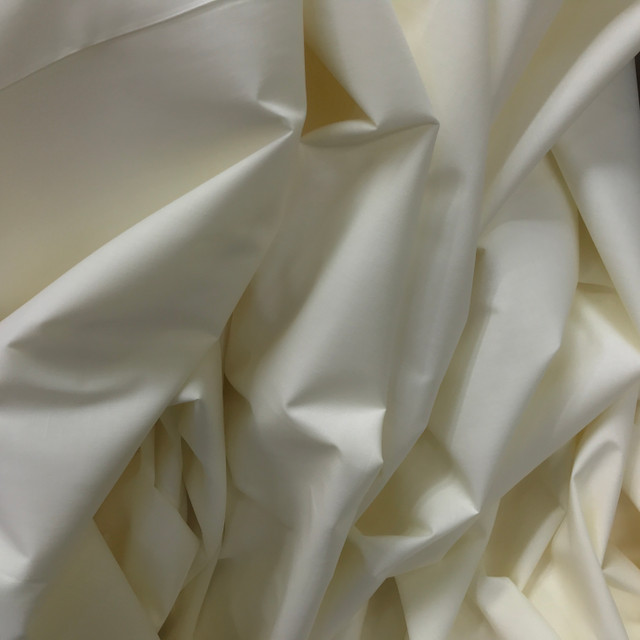 Cotton Sateen Curtain Lining Fabric 280cm, Ivory Cotton Sateen Curtain Lining Fabric 280cm, Ivory