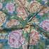 Large Roses Print Cotton Vintage Fabric