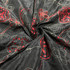 Prestige Paisley Floral Sequins Silk Taffeta Dress Fabric