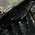 Black Square Sequin Lycra Dress Fabric, Black