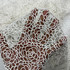 All Over Rose Guipure French Venice Lace Fabric, Cream