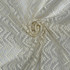 Prestige Guipure Aztec Applique Organza Lace Fabric, Cream