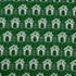 XMAS Houses Christmas Polycotton Fabric, Green