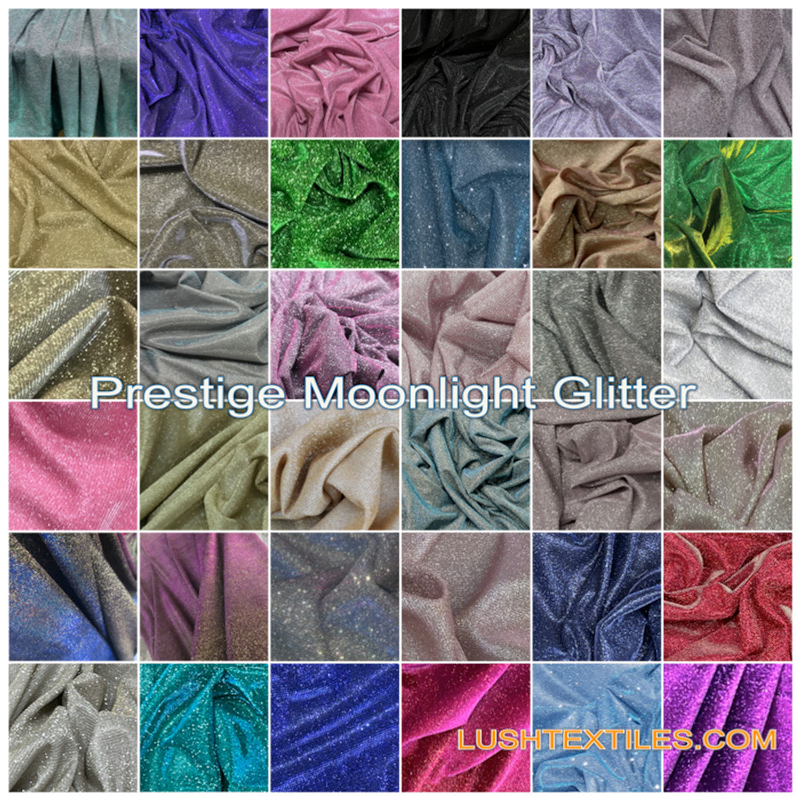 All colours Sparkly Glitter Stretch Moonlight Fabric 58” wide Dress Bridal Costumes Backdrop All colours Sparkly Glitter Stretch Moonlight Fabric 58” wide Dress Bridal Costumes Backdrop