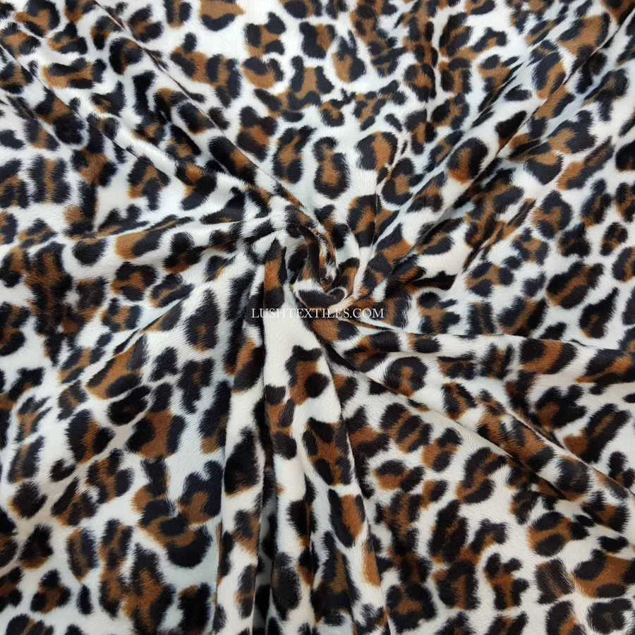 Leopard Velboa Faux Fur Craft Fabric Leopard Velboa Faux Fur Craft Fabric