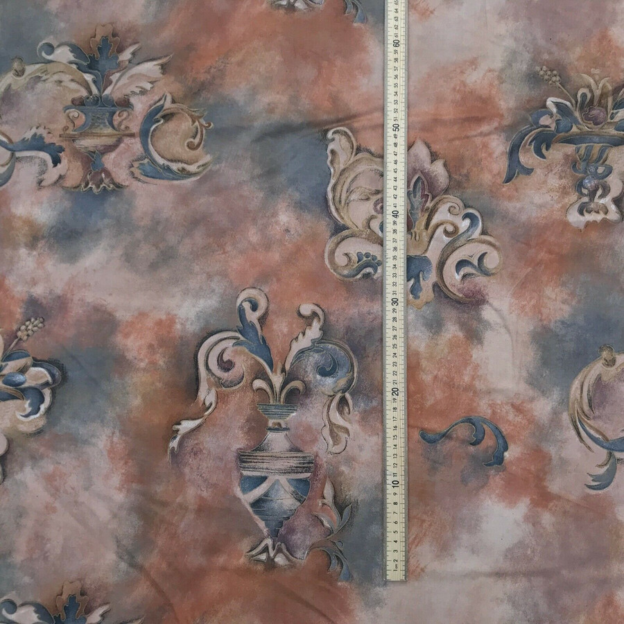 Wijers Van Heek Abstract Vintage Cotton Fabric, Peach Wijers Van Heek Abstract Vintage Cotton Fabric, Peach