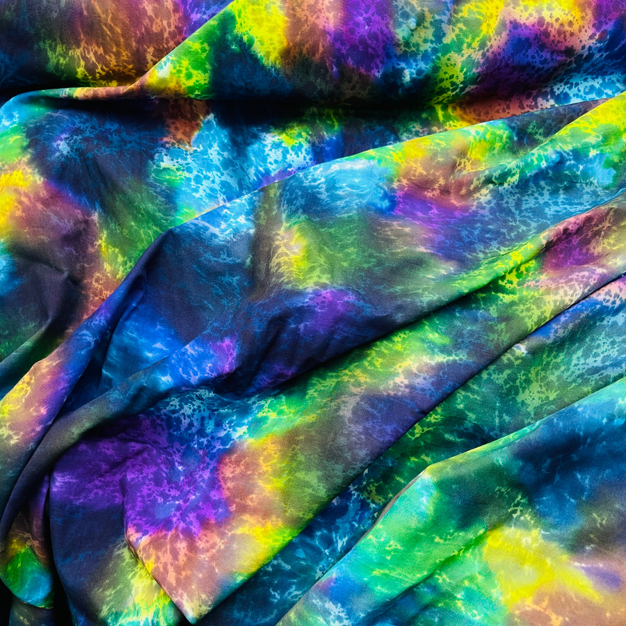 100% Cotton Tie Dye Batik Fabric, Nebula 100% Cotton Tie Dye Batik Fabric, Nebula