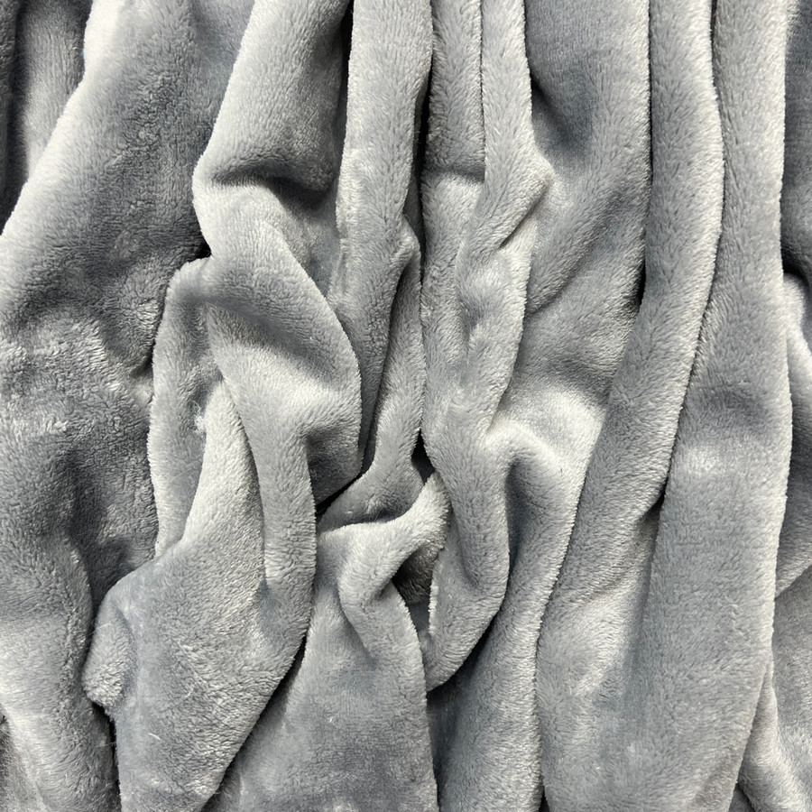 Cuddle Sherpa Teddy Fabric Fleece Super Soft Pet Beds Shaggy Lambswool Material, Grey Cuddle Sherpa Teddy Fabric Fleece Super Soft Pet Beds Shaggy Lambswool Material, Grey