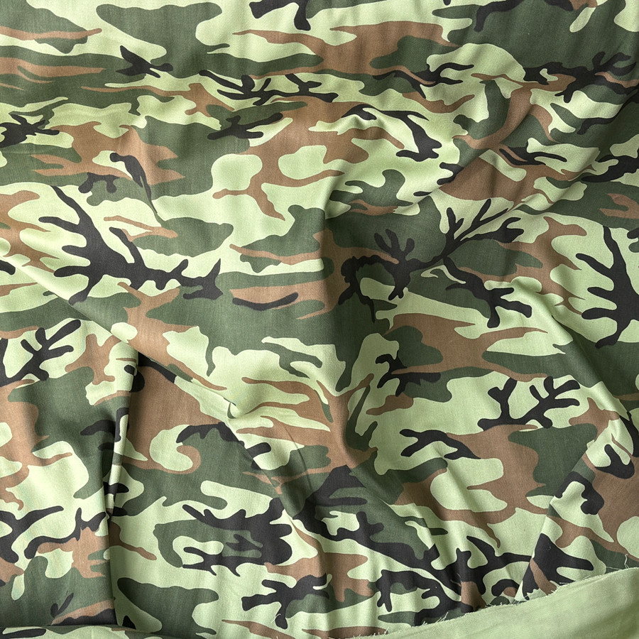 Camo Fabric British DPM Woodland Camouflage Cotton Material per Metre Camo Fabric British DPM Woodland Camouflage Cotton Material per Metre