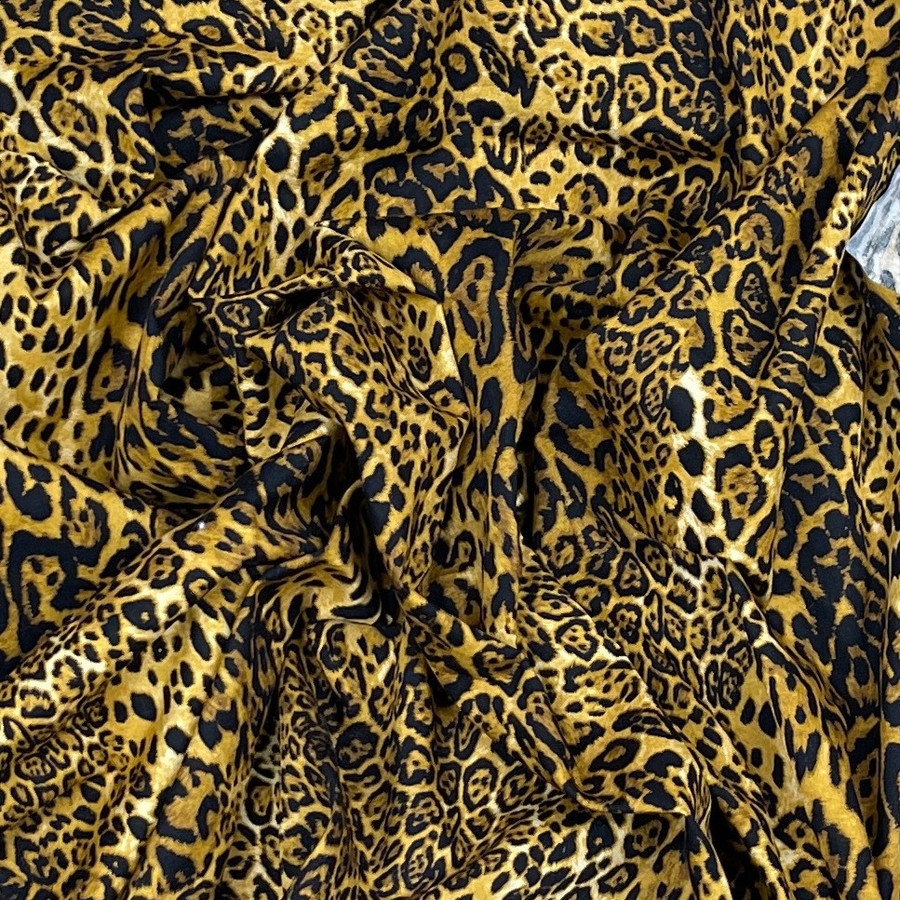 100m Wholesale Rose & Hubble 100% Cotton Poplin Leopard Spots Fabric 45” - Dark 100m Wholesale Rose & Hubble 100% Cotton Poplin Leopard Spots Fabric 45” - Dark