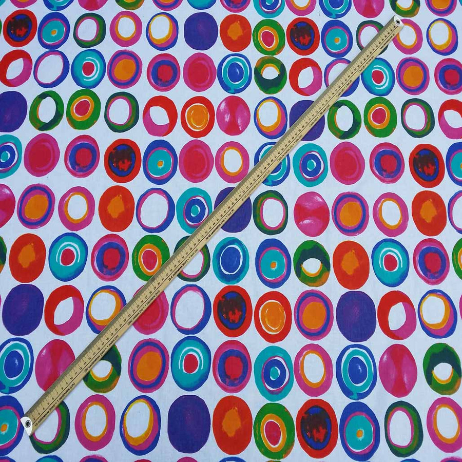 Funky Spotted Cotton Craft Fabric, 140cm Wide Funky Spotted Cotton Craft Fabric, 140cm Wide