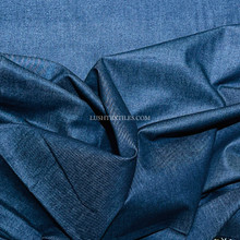 8oz Cotton Denim Jean Fabric, Blue Medium Washed