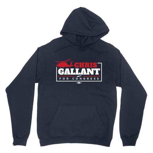 Chris Gallant (Navy Pullover Hoodie)