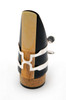 D'Addario H-Ligature & Cap, Bass Clarinet for Selmer-style Mouthpieces, Silver-plated