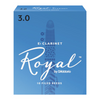 Rico Royal Bb Clarinet Reeds, Strength 4.0, 10-pack