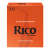 Rico by D'Addario Alto Sax Reeds, 3-pack
