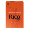 Rico by D'Addario Baritone Sax Reeds, Strength 3, 3-pack