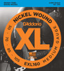 D'Addario EXL160 Nickel Wound Bass Guitar Strings, Medium, 50-105, Long Scale