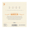 D'Addario EFW74 Flat Wound Mandolin, Medium, 11-36 
