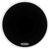 Evans MX1 Black Marching Bass Drum Head, 22 Inch