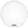 Evans MX1 White Marching Bass Drum Head, 18 Inch