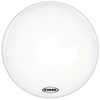 Evans MX1 White Marching Bass Drum Head, 20 Inch