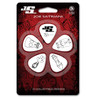 Planet Waves Joe Satriani Guitar Picks, White, 10 pack, Heavy