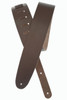 Planet Waves Basic Classic Leather Guitar Strap, Brown