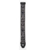 Planet Waves Joe Satriani Planet Lock Guitar Strap, Skull N Bones