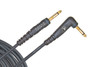 Planet Waves Custom Series Instrument Cable,  Right Angle, 20 feet