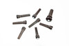 Planet Waves Ebony Bridge Pins with End Pin Set, Pearl Inlay