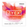 Zyex Violin String Set, 4/4 Scale, Light Tension