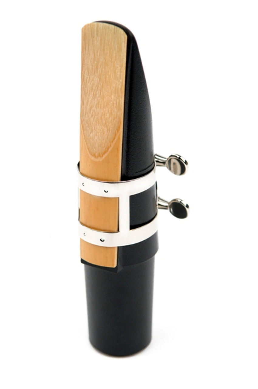 Rico Ligature & Cap, Tenor/Baritone Saxophone (Graftonite/Metalite Mouthpieces), Nickel