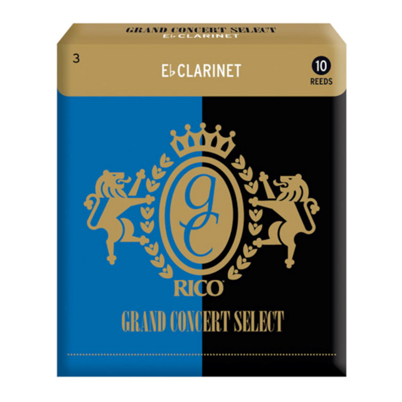 Grand Concert Select Eb Clarinet Reeds , 10-pack