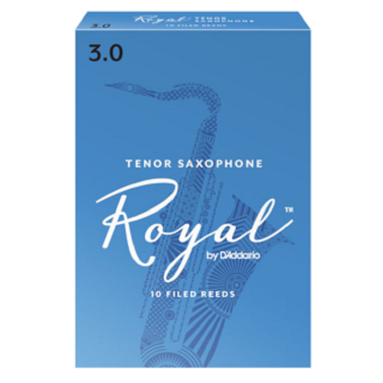 Royal by D'Addario Tenor Sax Reeds, 10-pack
