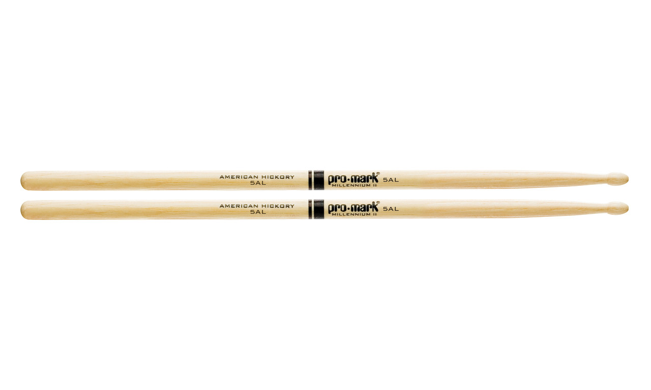 Classic Forward 5A Long Hickory Drumstick, Oval Wood Tip