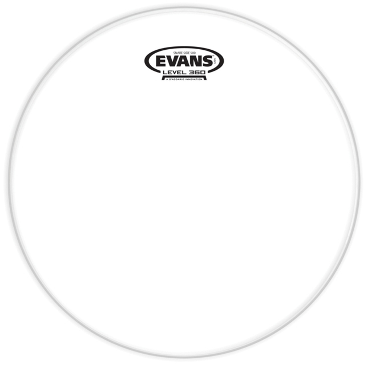 Evans Clear 500 Snare Side Drum Head, 14 Inch