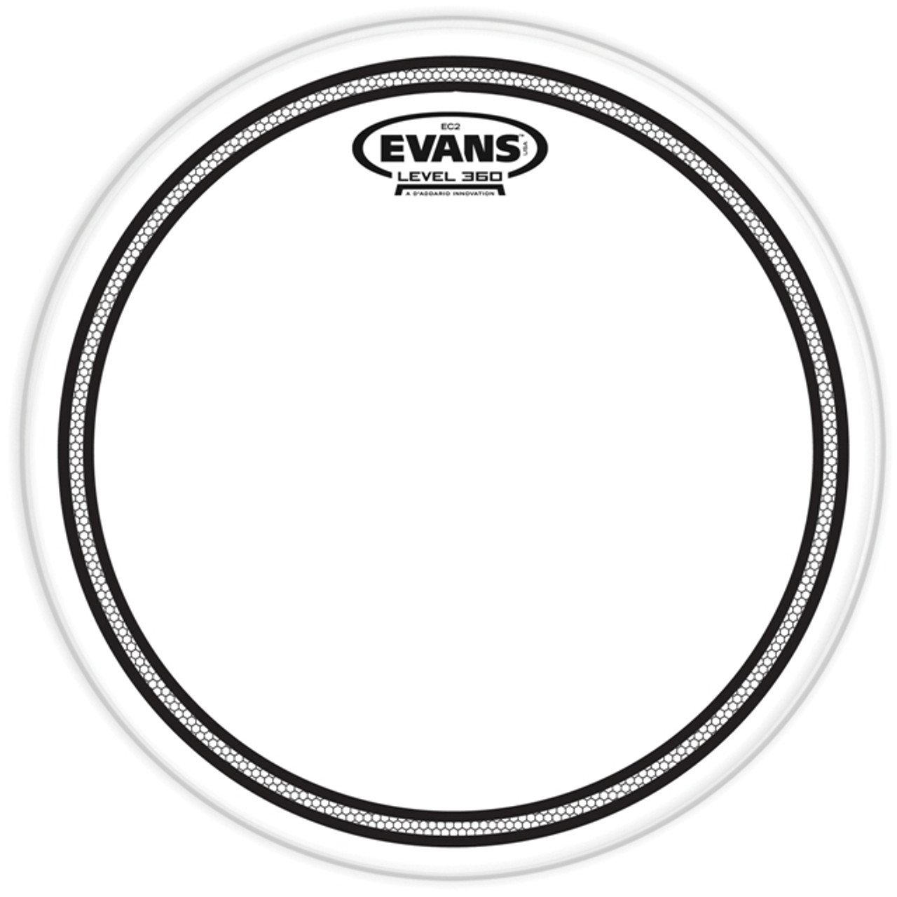 Evans EC2 Clear Drum Head, 6 Inch