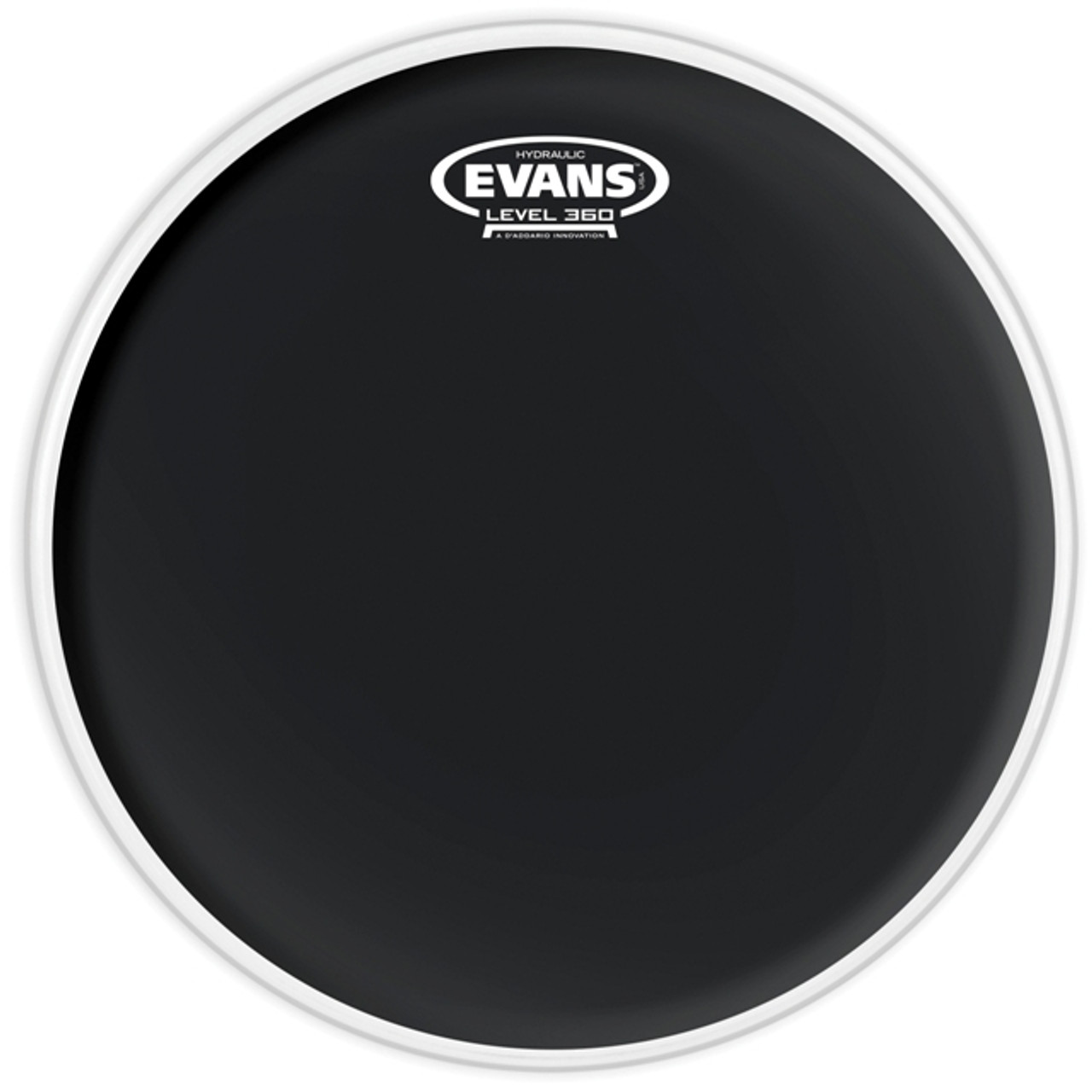 Evans Hydraulic Black Drum Head, 10 Inch