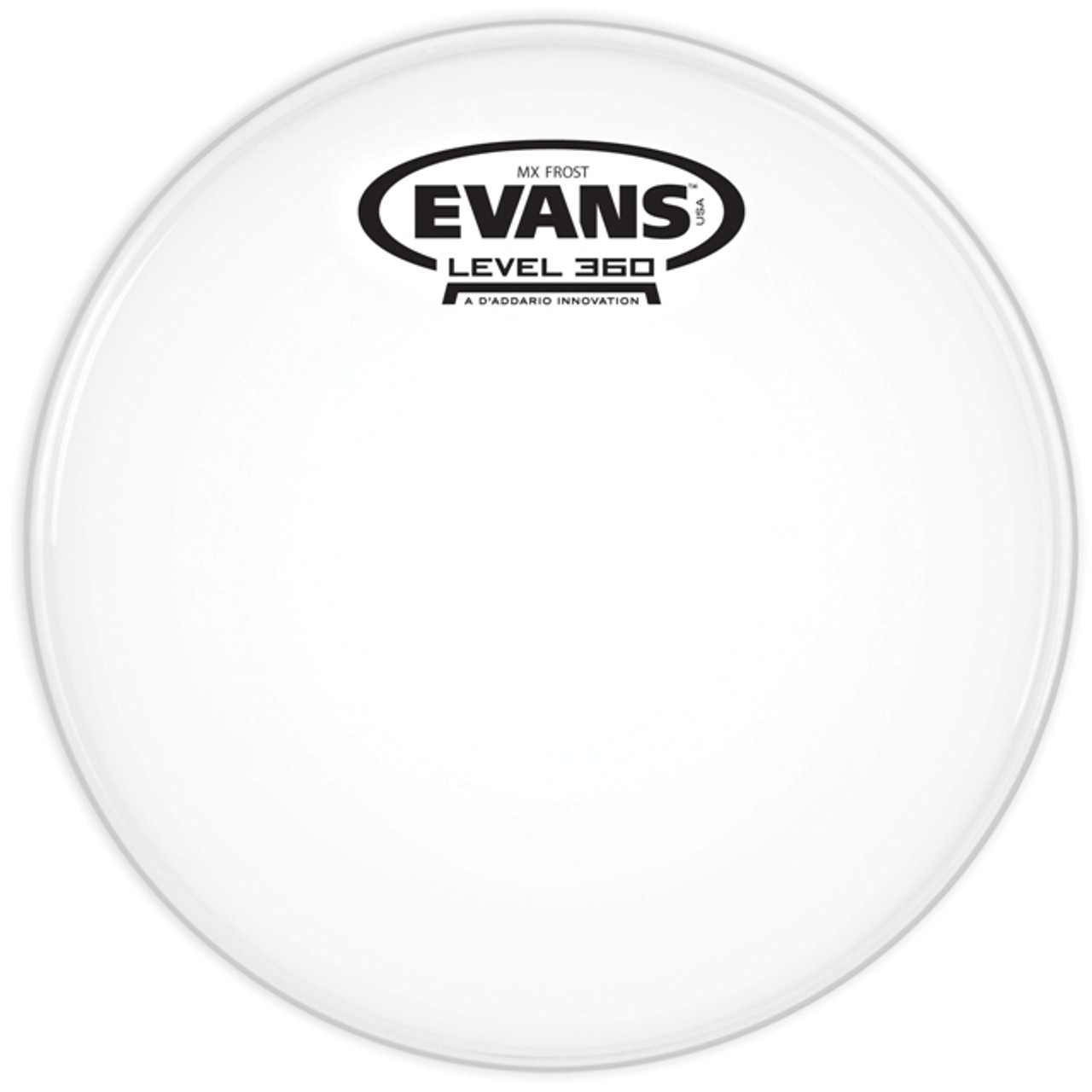 Evans MX Frost Marching Tenor Drum Head, 12 Inch