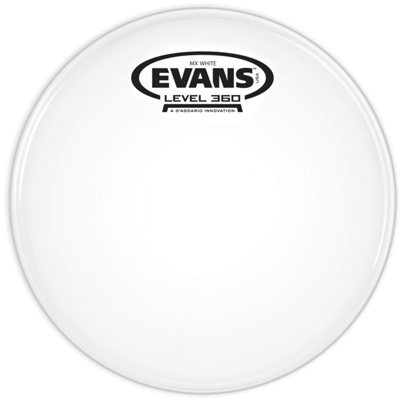 Evans MX White Marching Tenor Drum Head, 8 Inch