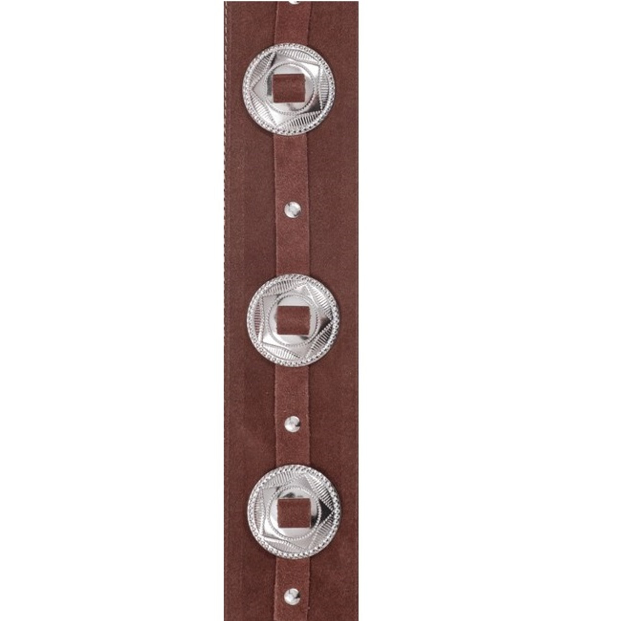 Planet Waves Conchos Guitar Strap, Brown
