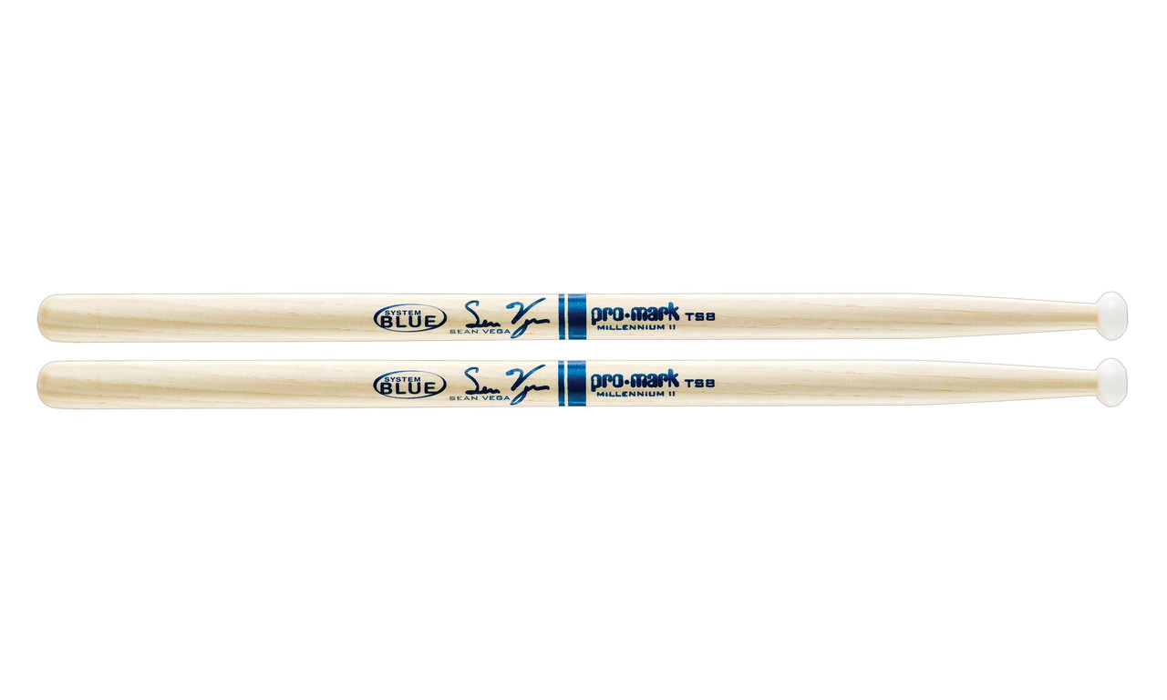 Promark Hickory Sean Vega TS8 "System Blue" Tenor Mallet