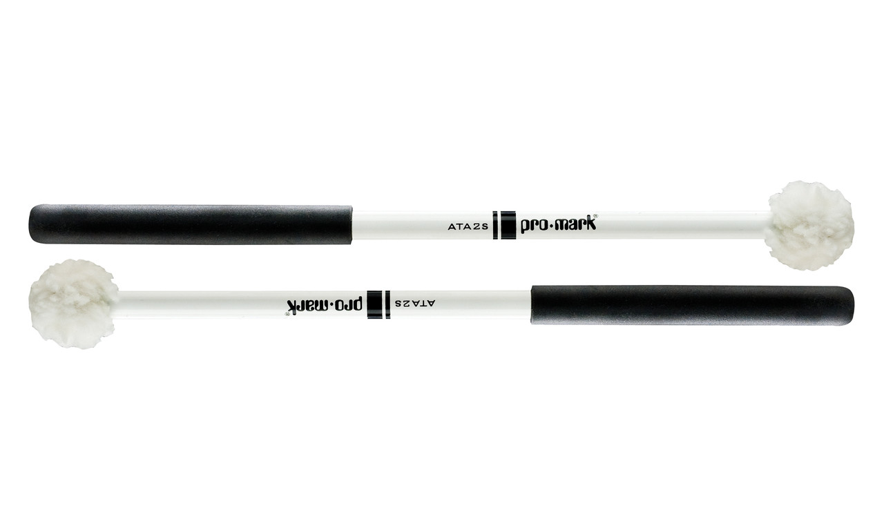 Promark Aluminum Shaft ATA2S Puff Cover on Felt Head Tenor Mallet