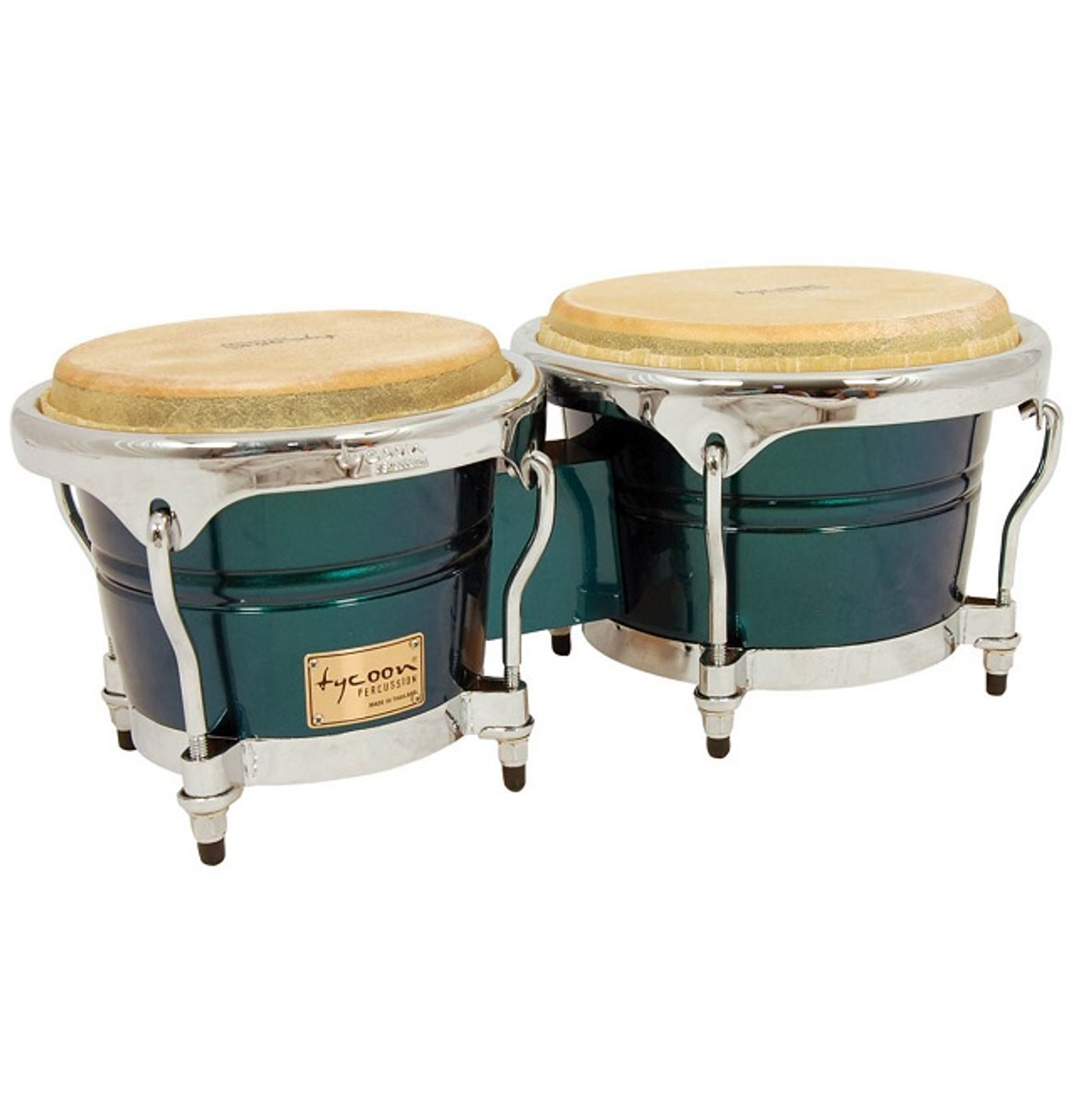 Tycoon Concerto Series Bongos Green Spectrum