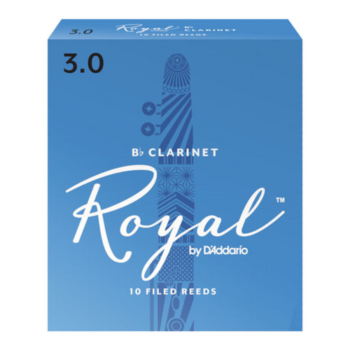 Royal by D'Addario Bb Clarinet Reeds, 10-pack