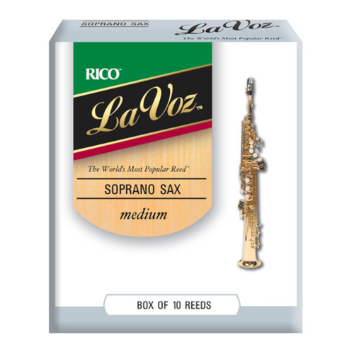 La Voz Soprano Sax Reeds, 10-pack