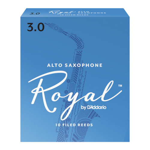 Royal by D'Addario Alto Sax Reeds, 3-pack
