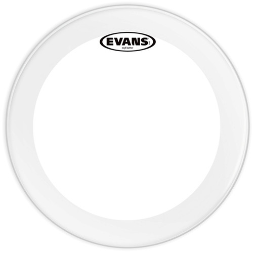 Evans EQ4 Clear Bass Drum Head, 22 Inch